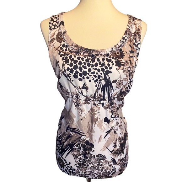 Ann Taylor Jeweled Neckline Blouse - Picture 1 of 5